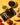 Garam masala blend packaging with spices on a yellow background